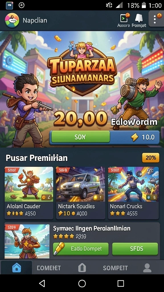 88big - Tampilan antarmuka yang menarik dan mudah dipahami.