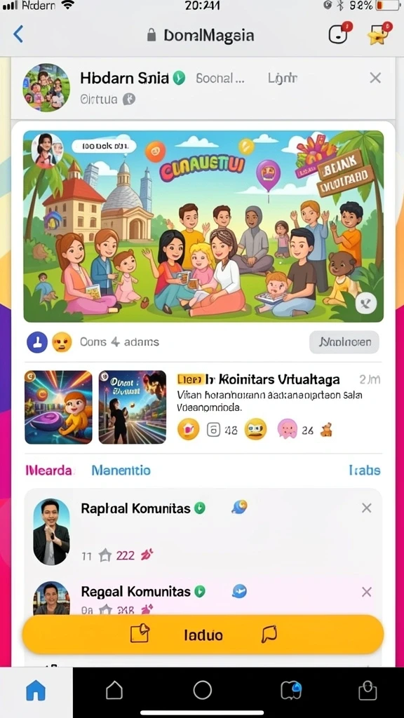 bara22 - Tampilan antarmuka yang menarik dan user-friendly.