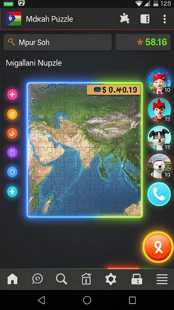 luckytopia - Tantangan menarik menanti Anda setiap level.