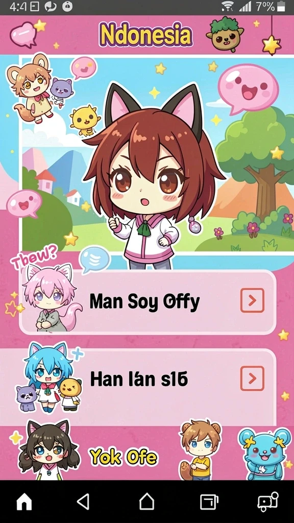 sobatgaming - Screenshot dari karakter unik di SOBATGAMING.