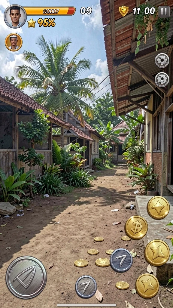 sobatgaming - Momen seru saat menyelesaikan tantangan dalam game.