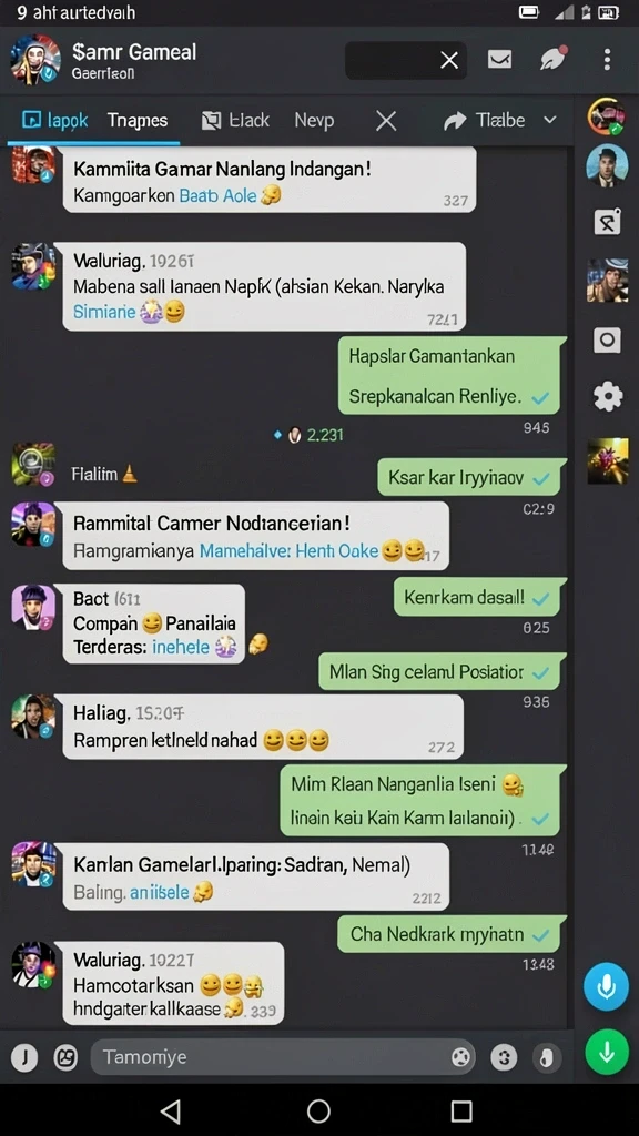 v87 - Gambaran aksi seru dalam petualangan V87.