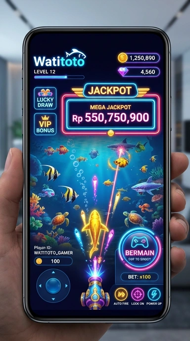 Layar utama watitoto — antarmuka bersih setelah instalasi